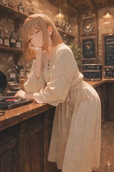 レコードを楽しみながら