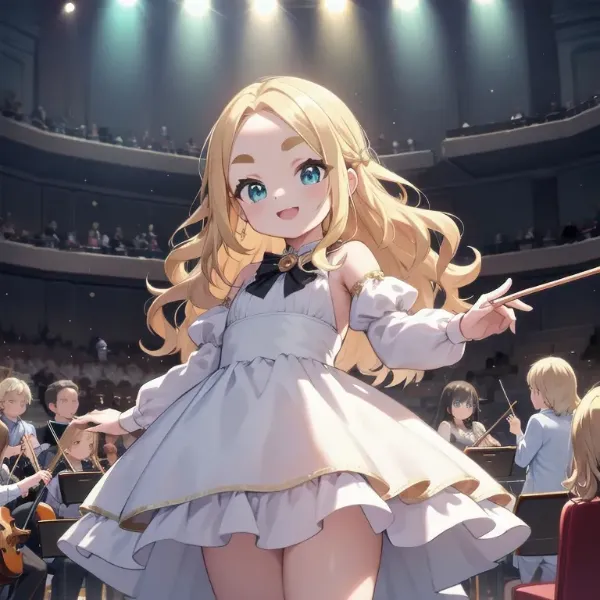 指揮者になったおでこちゃん