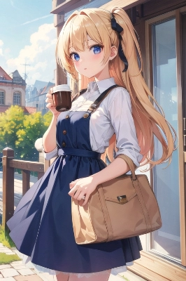 美少女 コーヒー