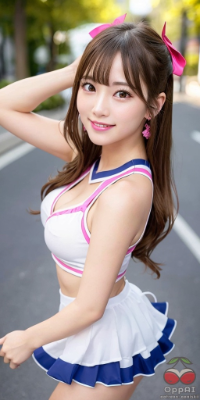 【限定】私のチアガール姿を見て、あなたがニッコリ笑ってくれると、私も幸せな気持ちになっちゃう♪