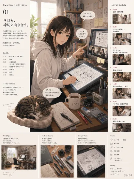 Deadline Collection  「締切の向こうに、次の物語がある。」