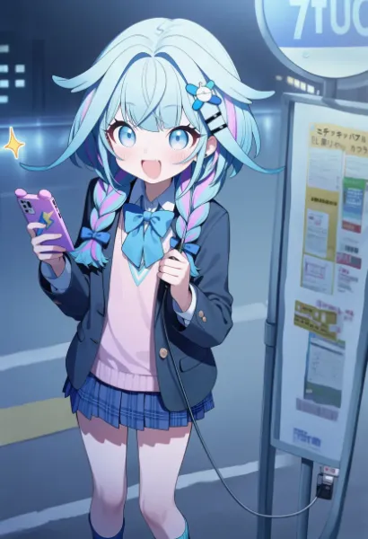すうのスマホの充電足りてる？