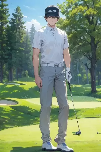 社長の趣味はゴルフ