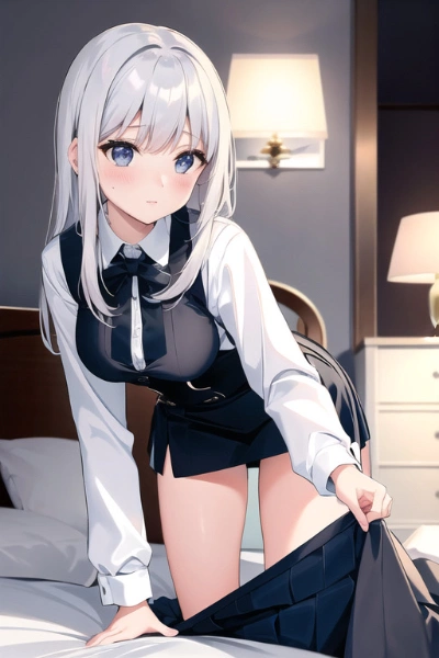 もぉ、こんなところで脱ぎ捨てないでよ