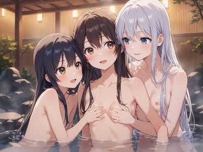 温泉入ってる女の子見るだけ
