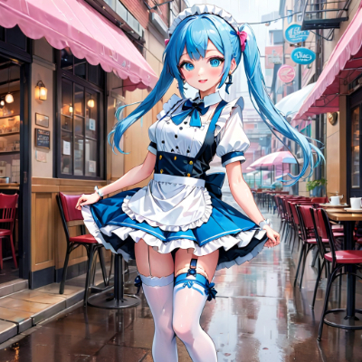 雨のお昼