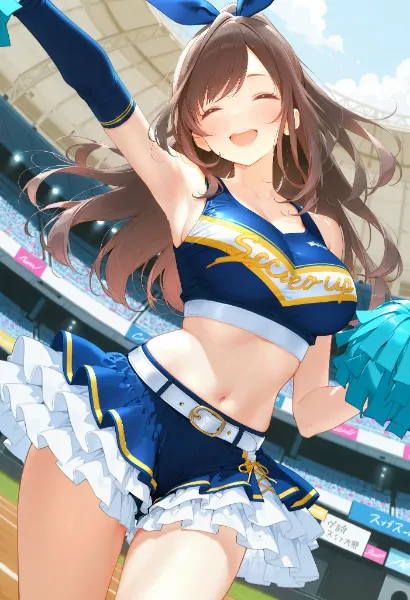 【シャニマス】月岡恋鐘チアガール