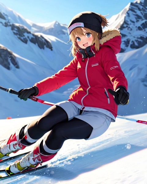 No.567 スキー場の女の子