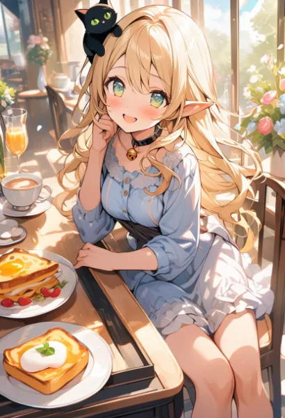 春のモーニングセット