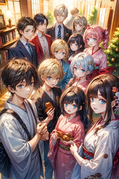 みんなでホワイトデーしよう♥(9枚)レトロモダン街シリーズ126