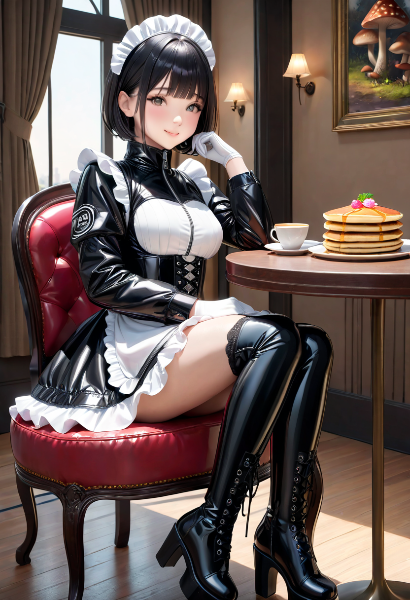 きのこ絵を愛でながら