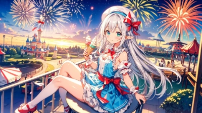 アイスのテーマパーク？