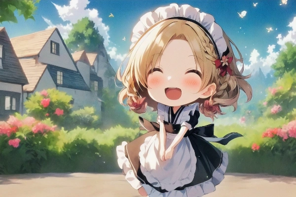 笑顔メイドちゃん⑥