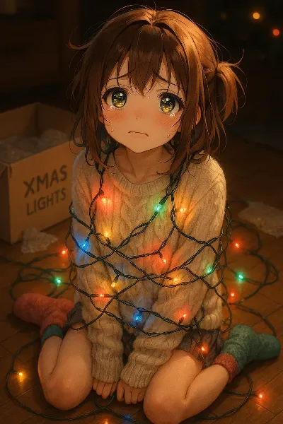クリスマスライトの甘い罠