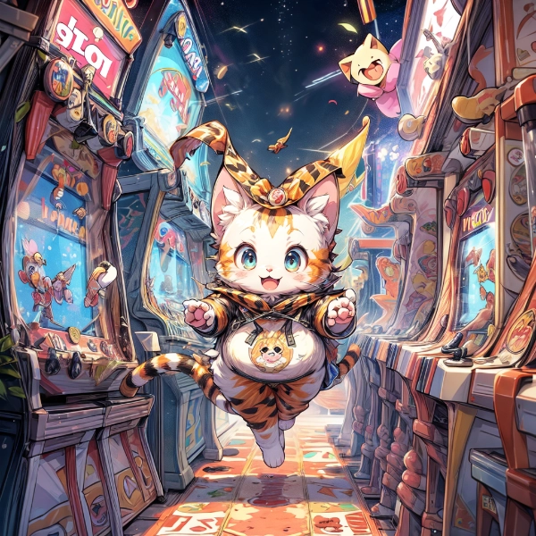 ねこｹﾞｰﾑｾﾝﾀｰを満喫す