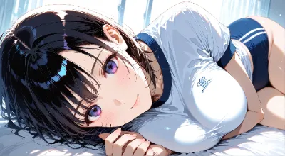 アニメ先生のブルマ姿