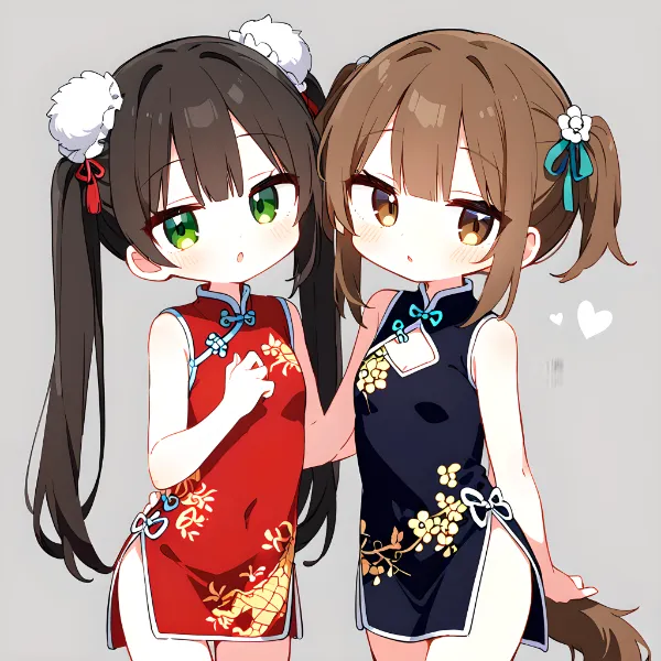 チャイナドレス百合②