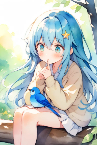 個人的には、ちょっとボヤケた絵の方が好きだけど、、