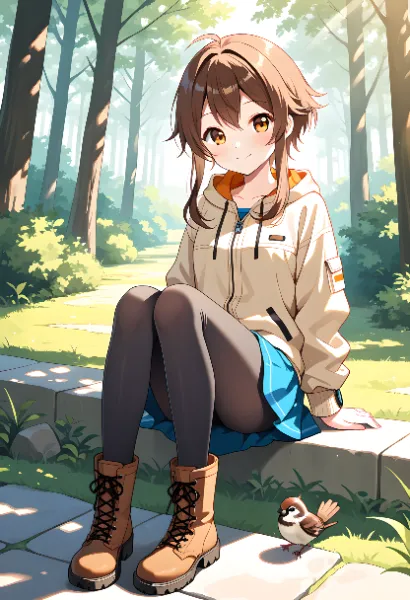 「ちゅんちゅんって可愛いなー♪」