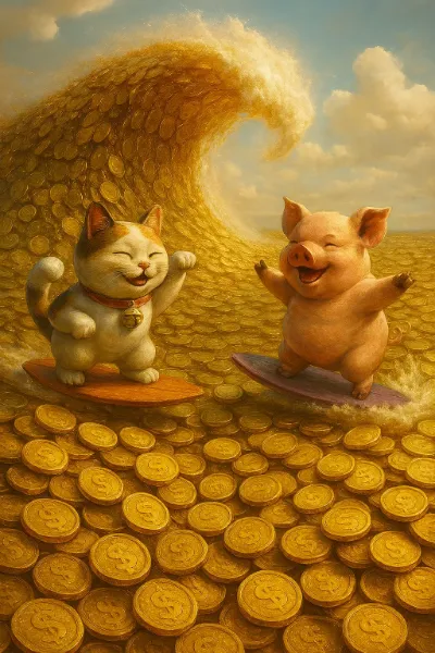 金貨のビックウェーブ