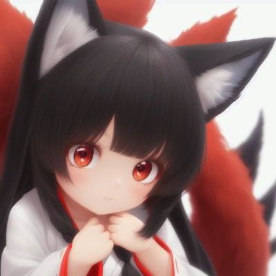 狐耳巫女
