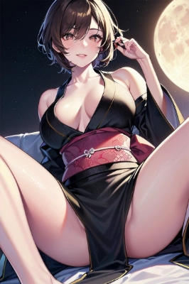 夜景が似合う女性