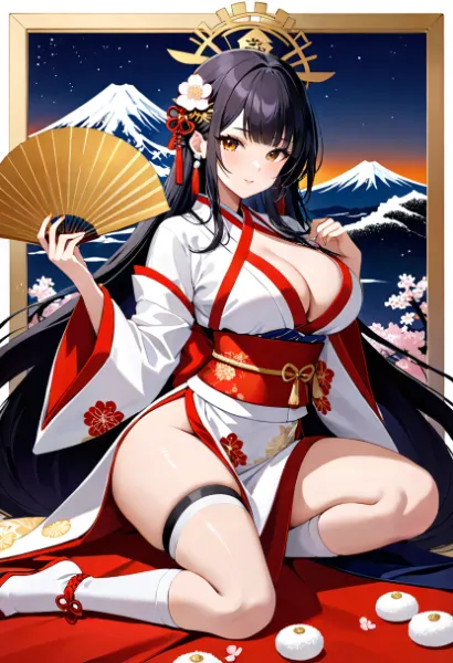 月下の巫女と桜の秘密