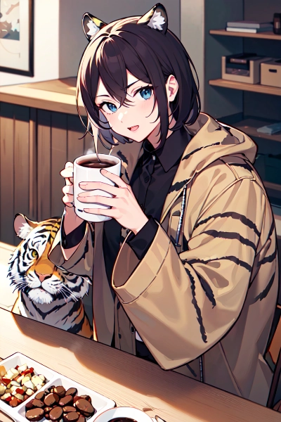 大阪と言えばタイガーと珈琲飲むよね