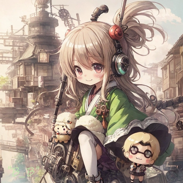 スチームパンク（大正ロマン） 	chibi あいら の愉快な冒険S2：2