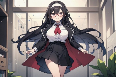 眼鏡の女の子