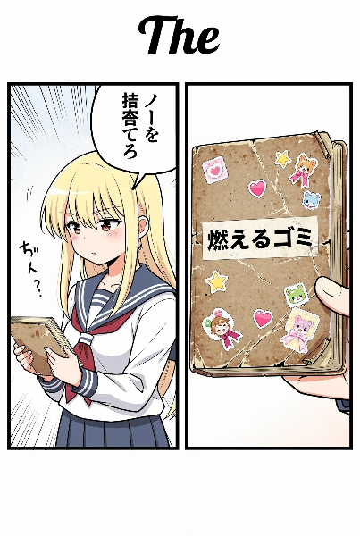 手帳捨てっかー