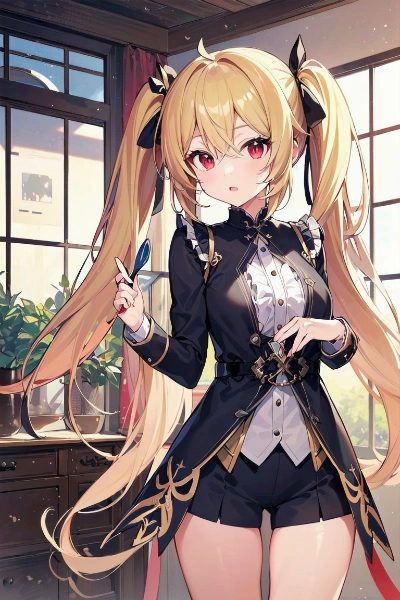 金髪女の子