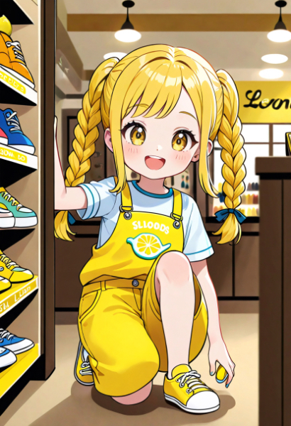 Shoe fitter Lemon-chan