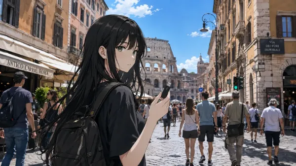10. 喧騒の街