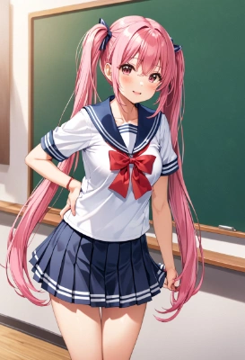 ツインテールJK
