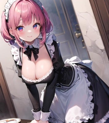 おっぱいメイドさん