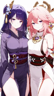 雷電将軍＆八重神子