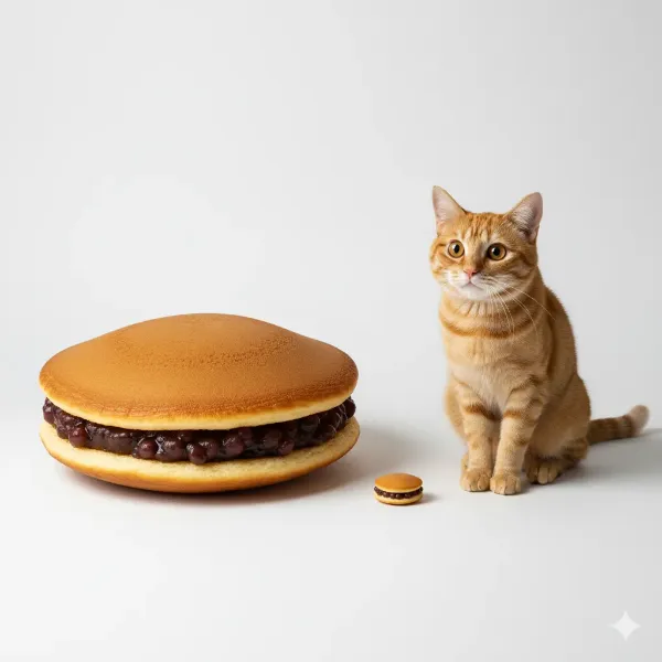 巨大どら焼きと猫の甘い冒険