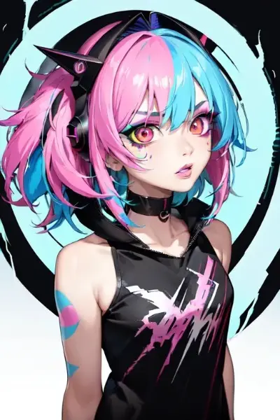 ネオンロックな少女