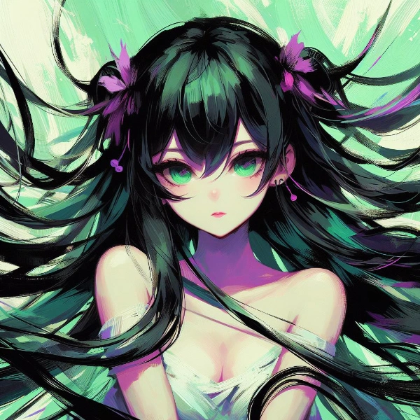 【R15】緑色のうちの子＊(6枚)