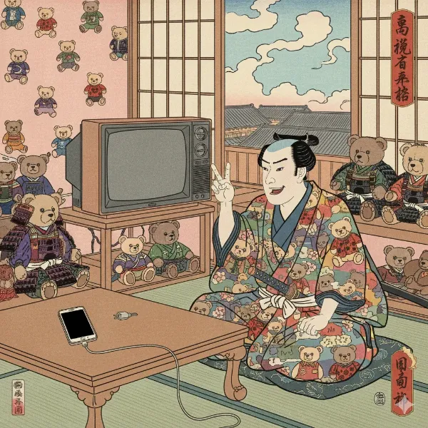 侍とクマたちの勝利の夜