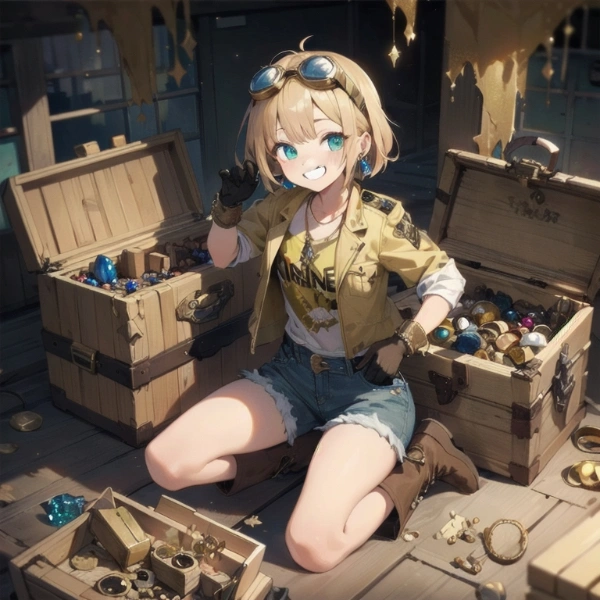 廃墟でお宝発見