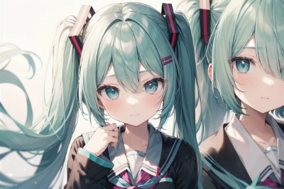 練習ミク