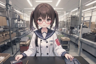 博士の女の子