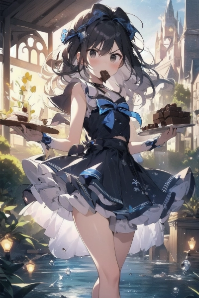 誘惑に屈する魔法少女