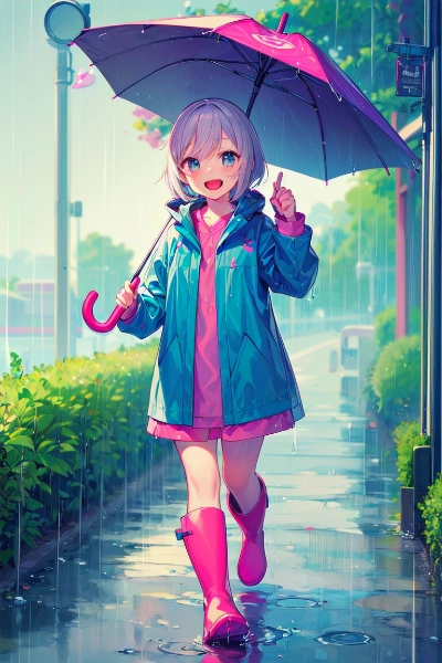 雨の日だって