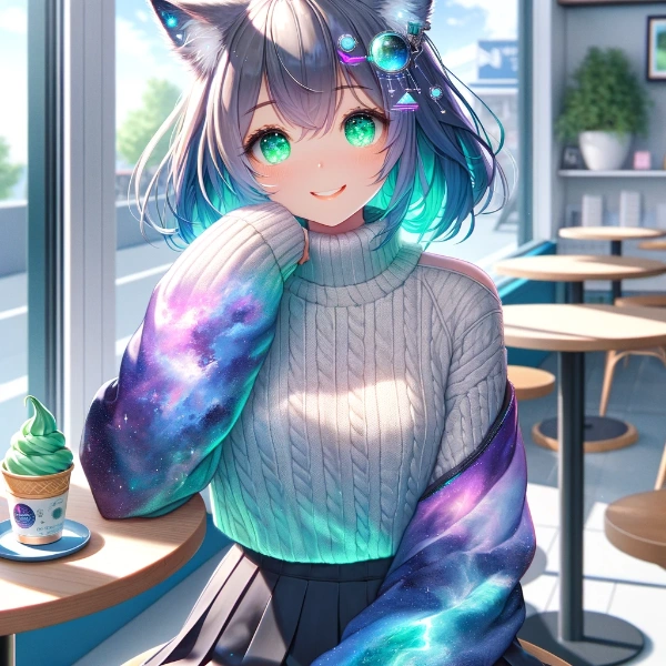 カフェでのひと時