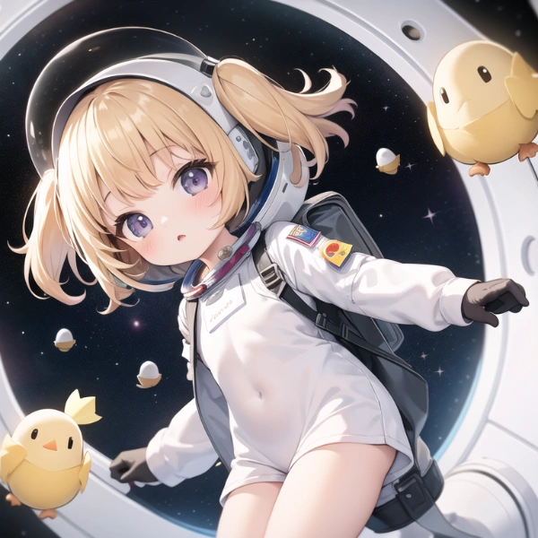 ひよこ型宇宙人現る