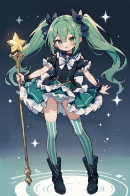 魔法のアイドルボカロ　初音ミク