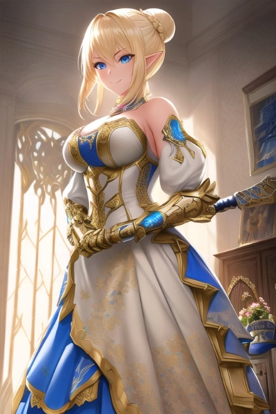 小説家になろうへと投稿している作品のヒロイン様でございます🙇‍♂